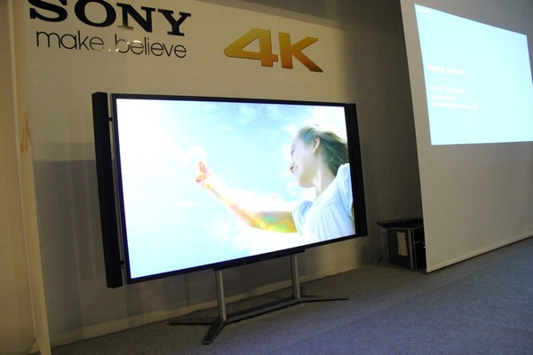 Sony Unveils 4K LCD TV